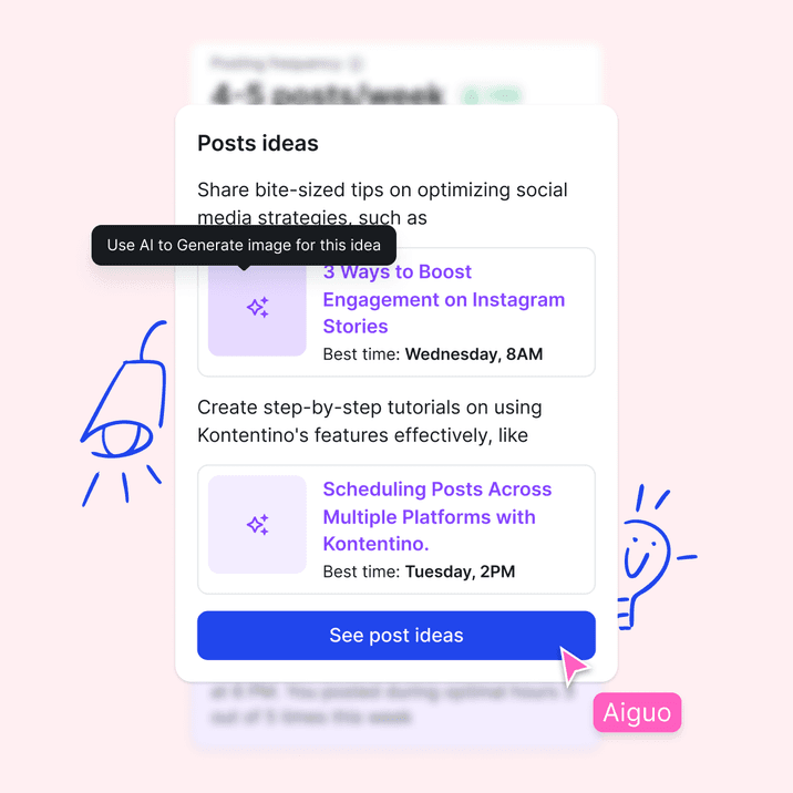 Generator ideja za objave