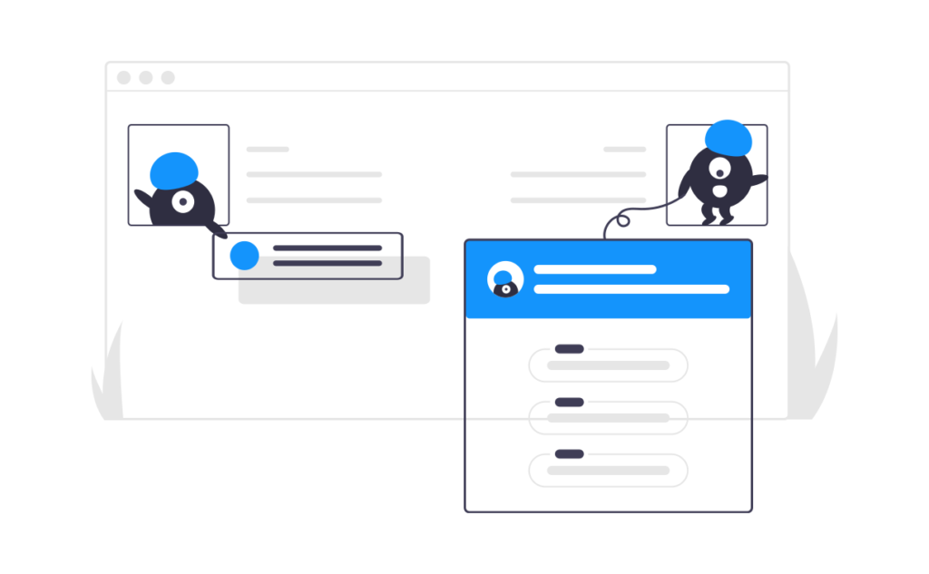 Social-Media-Interaktionen
